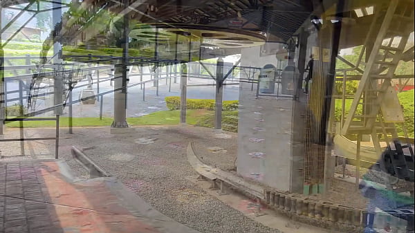 Mamada y follada en el teleférico en Colombia, Santander con una embarazada muy cachonda